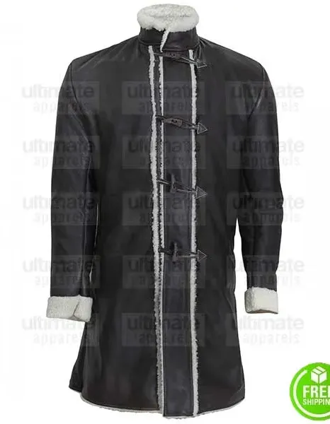 KNIGHT OF THE ROUNDTABLE CHARLIE HUNNAM (KING ARTHUR) FUR COAT