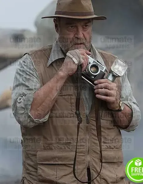 KONG SKULL ISLAND JOHN GOODMAN (BILL RANDA) COTTON VEST KONG SKULL ISLAND JOHN GOODMAN (BILL RANDA) COTTON VEST