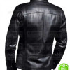 MEN'S LAMBSKIN BLACK LEATHER JACKET