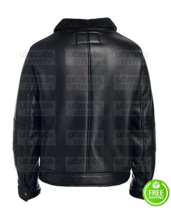 MEN'S BLACK NEW YORK LEATHER JACKET MEN'S BLACK NEW YORK LEATHER JACKET