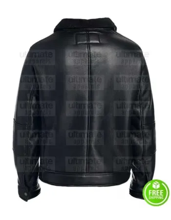 MEN'S BLACK NEW YORK LEATHER JACKET MEN'S BLACK NEW YORK LEATHER JACKET