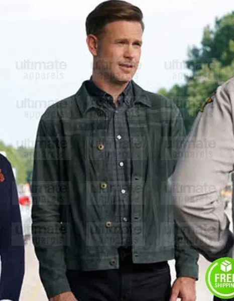 LEGACIES MATTHEW DAVIS (ALARIC SALTZMAN) BLACK SUEDE LEATHER JACKET LEGACIES MATTHEW DAVIS (ALARIC SALTZMAN) BLACK SUEDE LEATHER JACKET