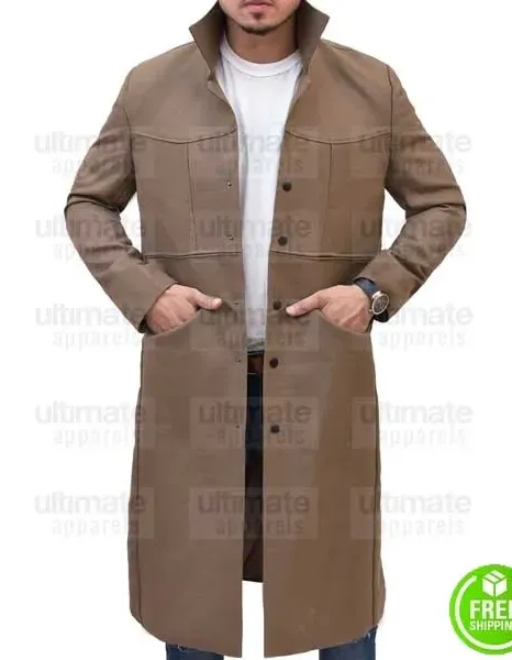 DC'S LEGENDS OF TOMORROW ARTHUR DARVILL (RIP HUNTER) WOOL COAT DC'S LEGENDS OF TOMORROW ARTHUR DARVILL (RIP HUNTER) WOOL COAT