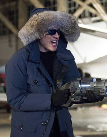 LEGENDS OF TOMORROW WENTWORTH MILLER FUR HOODIE COAT LEGENDS OF TOMORROW WENTWORTH MILLER FUR HOODIE COAT