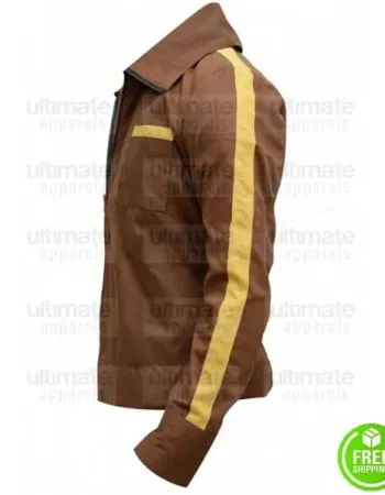 LEGION DAN STEVENS (DAVID HALLER) BROWN COTTON JACKET LEGION DAN STEVENS (DAVID HALLER) BROWN COTTON JACKET