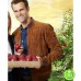 LOVE, OF COURSE CAMERON MATHISON (NOAH FERRIS) SEUDE LEATHER JACKET