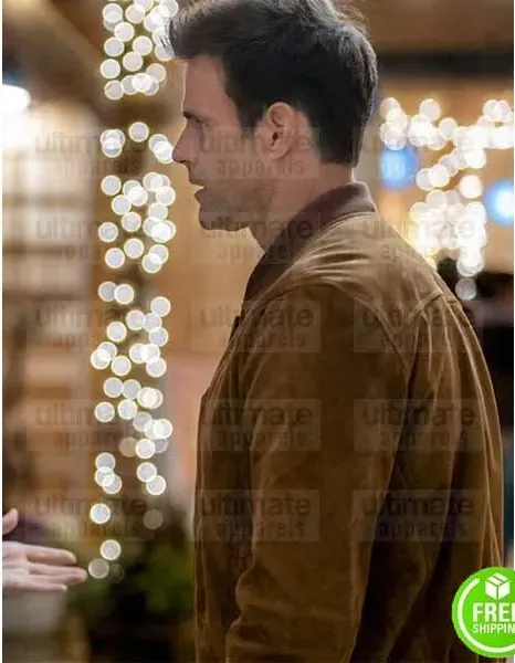 LOVE, OF COURSE CAMERON MATHISON (NOAH FERRIS) SEUDE LEATHER JACKET LOVE, OF COURSE CAMERON MATHISON (NOAH FERRIS) SEUDE LEATHER JACKET