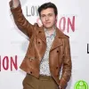 LOVE, SIMON PREMIERE NICK ROBINSON (SIMON) BROWN BIKER LEATHER JACKET LOVE, SIMON PREMIERE NICK ROBINSON (SIMON) BROWN BIKER LEATHER JACKET