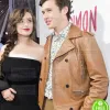 LOVE, SIMON PREMIERE NICK ROBINSON (SIMON) BROWN BIKER LEATHER JACKET LOVE, SIMON PREMIERE NICK ROBINSON (SIMON) BROWN BIKER LEATHER JACKET