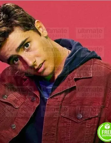 LOVE, VICTOR MICHAEL CIMINO (VICTOR SALAZAR) RED COTTON JACKET LOVE, VICTOR MICHAEL CIMINO (VICTOR SALAZAR) RED COTTON JACKET
