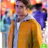 LOVE, VICTOR MICHAEL CIMINO (VICTOR SALAZAR) YELLOW LEATHER JACKET