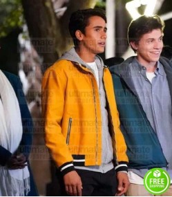 LOVE, VICTOR MICHAEL CIMINO (VICTOR SALAZAR) YELLOW LEATHER JACKET LOVE, VICTOR MICHAEL CIMINO (VICTOR SALAZAR) YELLOW LEATHER JACKET