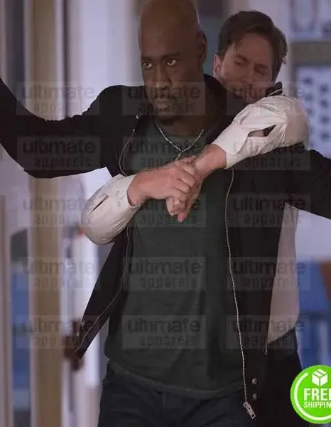 LUCIFER D.B. WOODSIDE (AMENADIEL) BLACK COTTON JACKET