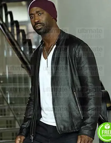 LUCIFER D.B. WOODSIDE (AMENADIEL) BLACK LEATHER JACKET LUCIFER D.B. WOODSIDE (AMENADIEL) BLACK LEATHER JACKET