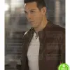 LUCIFER KEVIN ALEJANDRO (DAN ESPINOZA) BROWN LEATHER JACKET LUCIFER KEVIN ALEJANDRO (DAN ESPINOZA) BROWN LEATHER JACKET