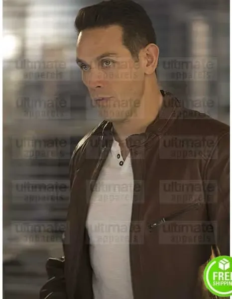 LUCIFER KEVIN ALEJANDRO (DAN ESPINOZA) BROWN LEATHER JACKET LUCIFER KEVIN ALEJANDRO (DAN ESPINOZA) BROWN LEATHER JACKET