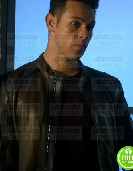 LUCIFER DAN ESPINOZA (KEVIN ALEJANDRO) BROWN LEATHER JACKET LUCIFER DAN ESPINOZA (KEVIN ALEJANDRO) BROWN LEATHER JACKET