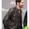 LUCIFER TOM ELLIS (LUCIFER MORNINGSTAR) BROWN LEATHER JACKET LUCIFER TOM ELLIS (LUCIFER MORNINGSTAR) BROWN LEATHER JACKET