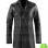 MAX PAYNE MARK WAHLBERG BLACK LEATHER COAT