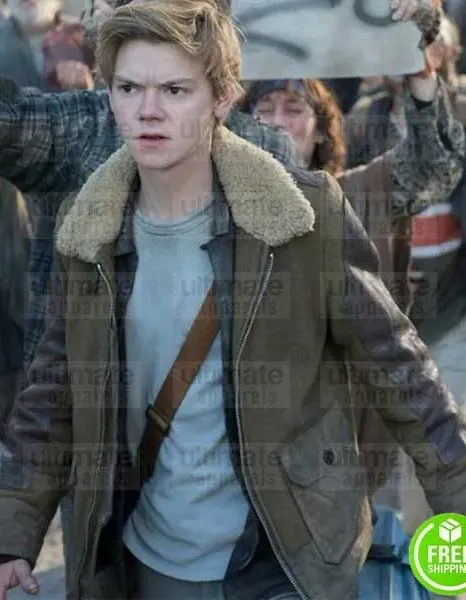 MAZE RUNNER THE DEATH CURE THOMAS BRODIE-SANGSTER (NEWT) JACKET