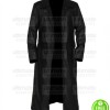 MEN'S BLACK LEATHER TRENCH COAT MEN'S BLACK LEATHER TRENCH COAT