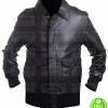 MEN'S HOUSTON BLACK LEATHER JACKET