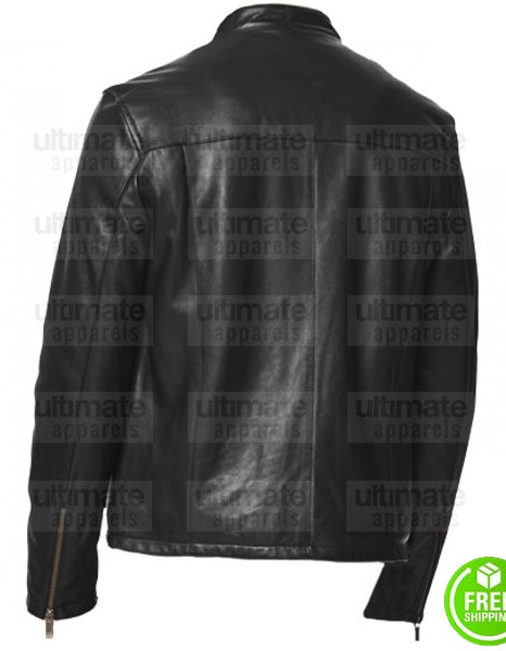 MEN'S LAMBSKIN LEATHER MOTO JACKET MEN'S LAMBSKIN LEATHER MOTO JACKET