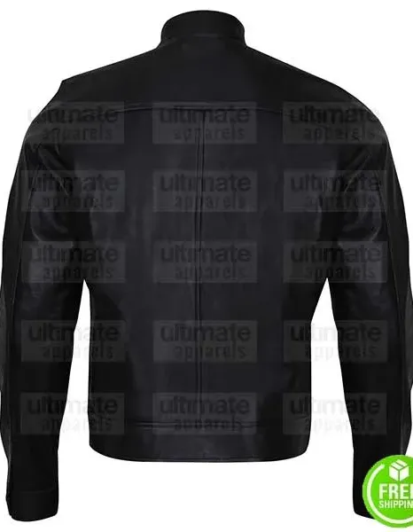 MEN'S MOTORCYCLE BLACK LEATHER JACKET MEN'S MOTORCYCLE BLACK LEATHER JACKET