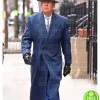 MOTHERLESS BROOKLYN BRUCE WILLIS (FRANK MINNA) BLUE WOOL COAT MOTHERLESS BROOKLYN BRUCE WILLIS (FRANK MINNA) BLUE WOOL COAT