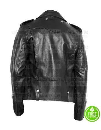 MEN'S BLACK LEATHER MOTORCYCLE JACKET ONTARIO CANADA MEN'S BLACK LEATHER MOTORCYCLE JACKET ONTARIO CANADA