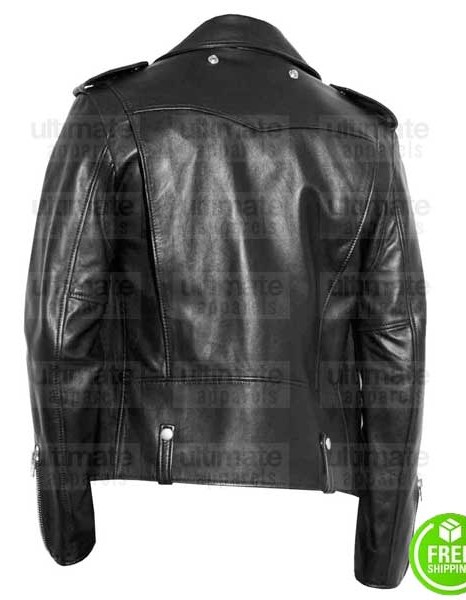 MEN'S BLACK LEATHER MOTORCYCLE JACKET ONTARIO CANADA MEN'S BLACK LEATHER MOTORCYCLE JACKET ONTARIO CANADA