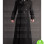NAPOLEON STYLE FRENCH MILITARY BLACK COTTON TRENCH COAT