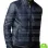 MEN'S FASHION NAVY BLUE LEATHER JACKET