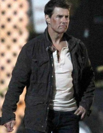 NEVER GO BACK TOM CRUISE (JACK REACHER) BLACK JACKET