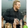 NON-STOP LIAM NEESON (BILL MARKS) BLACK COTTON JACKET COAT NON-STOP LIAM NEESON (BILL MARKS) BLACK COTTON JACKET COAT