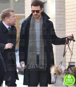 OCEAN'S 8 RICHARD ARMITAGE (CLAUDE BECKER) BLACK COTTON COAT