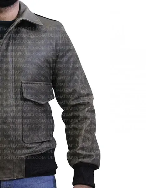 A-Team Howling Mad Murdock Distressed Jacket