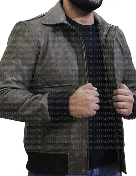 A-Team Howling Mad Murdock Distressed Jacket