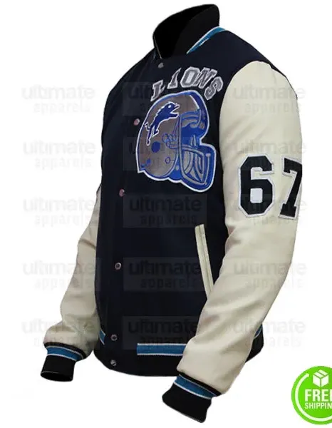 Eddie Murphy Axel Foley Detroit Lions Jacket Eddie Murphy Axel Foley Detroit Lions Jacket