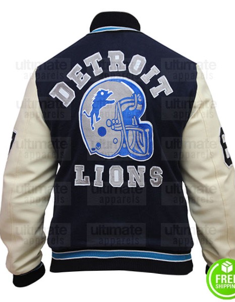  Eddie Murphy Axel Foley Detroit Lions Jacket
