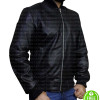 BLACK BOMBER LEATHER JACKET BLACK BOMBER LEATHER JACKET
