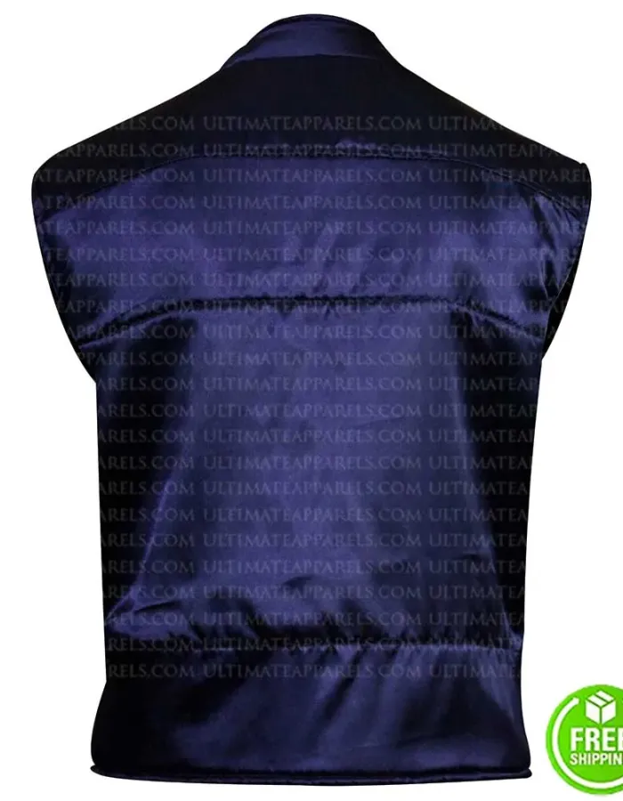 FIGHT CLUB BRAD PITT BLUE VEST