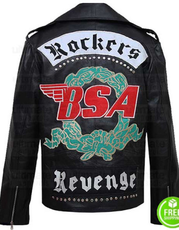 BSA George Michael Faith Rockers Revenge Black Jacket