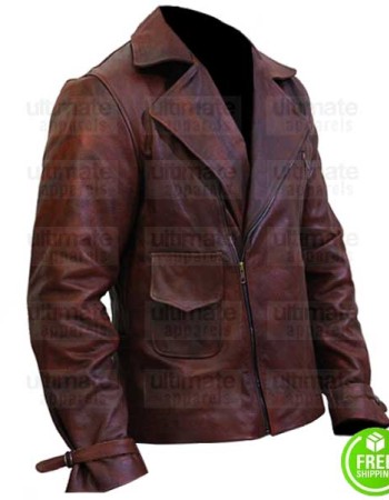 Captain America Chris Evans Brown Soldier Jacket Captain America Chris Evans Brown Soldier Jacket
