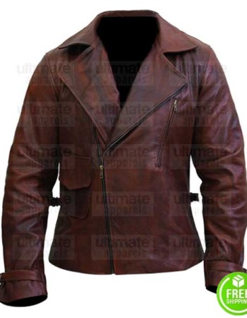 Captain America Chris Evans Brown Soldier Jacket