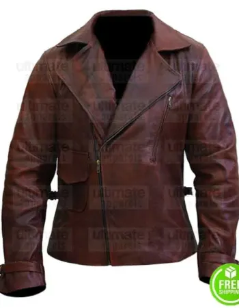 Captain America Chris Evans Brown Soldier Jacket