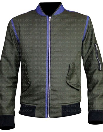 CHICAGO P.D PATRICK JOHN FLUGER (ADAM RUZEK) GREEN COTTON JACKET