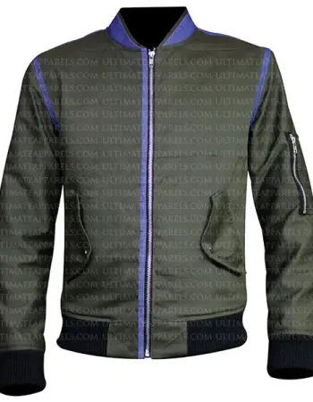 CHICAGO P.D PATRICK JOHN FLUGER (ADAM RUZEK) GREEN COTTON JACKET