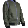 CHICAGO P.D PATRICK JOHN FLUGER (ADAM RUZEK) GREEN COTTON JACKET CHICAGO P.D PATRICK JOHN FLUGER (ADAM RUZEK) GREEN COTTON JACKET