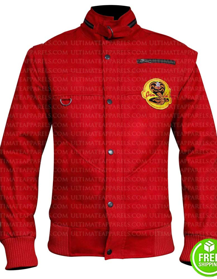 COBRA KAI JOHNNY LAWRENCE (KARATE KID) COTTON JACKET COBRA KAI JOHNNY LAWRENCE (KARATE KID) COTTON JACKET